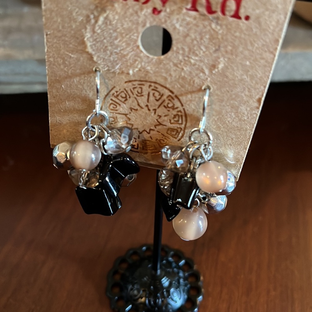 NWT Ruby Rd. Beaded Dangle Earrings - Picture 3 of 8